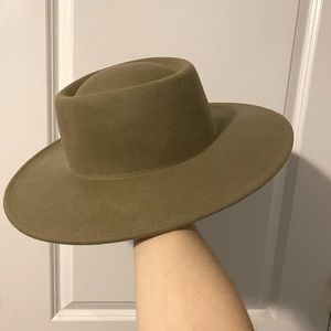 Brown Taupe Boutique Hat